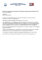 Referat ekstraordinært styremøte 24.10.17