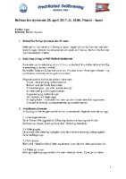 Referat fra styremøte 20.04.17