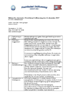 Referat styremøte 12.12.17