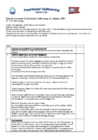 Referat styremøte 12. oktober 17