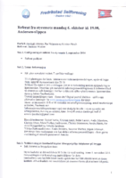 Styremøte 6. oktober 2014