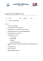 Saksliste – årsmøtet18