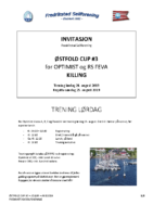 FS ØstfoldCup3 2019 – INVITASJON – KUNNGJØRING